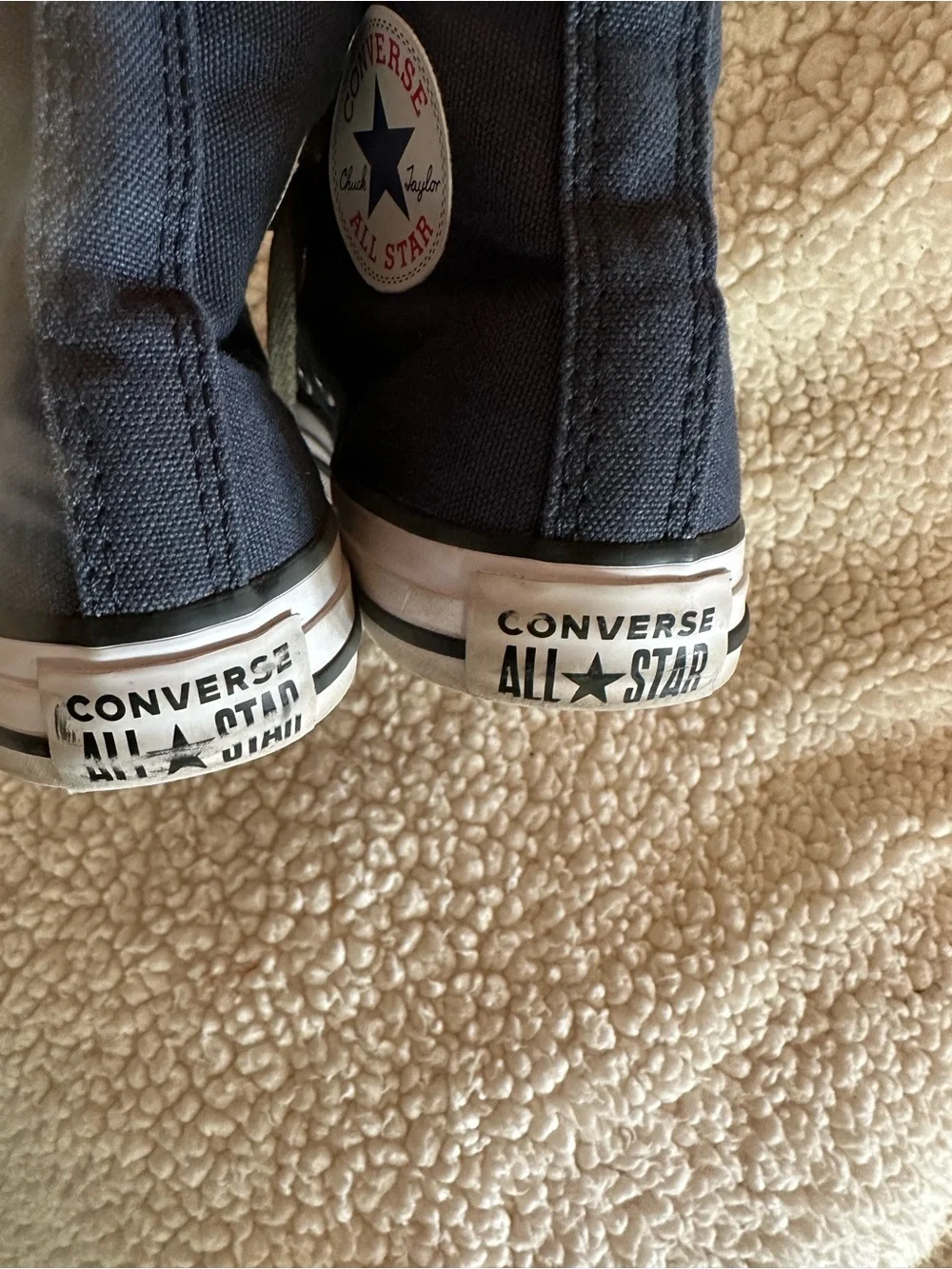 Converse Youth B/W Chuck Taylor All Star Tan Interior Low-Top Sneakers